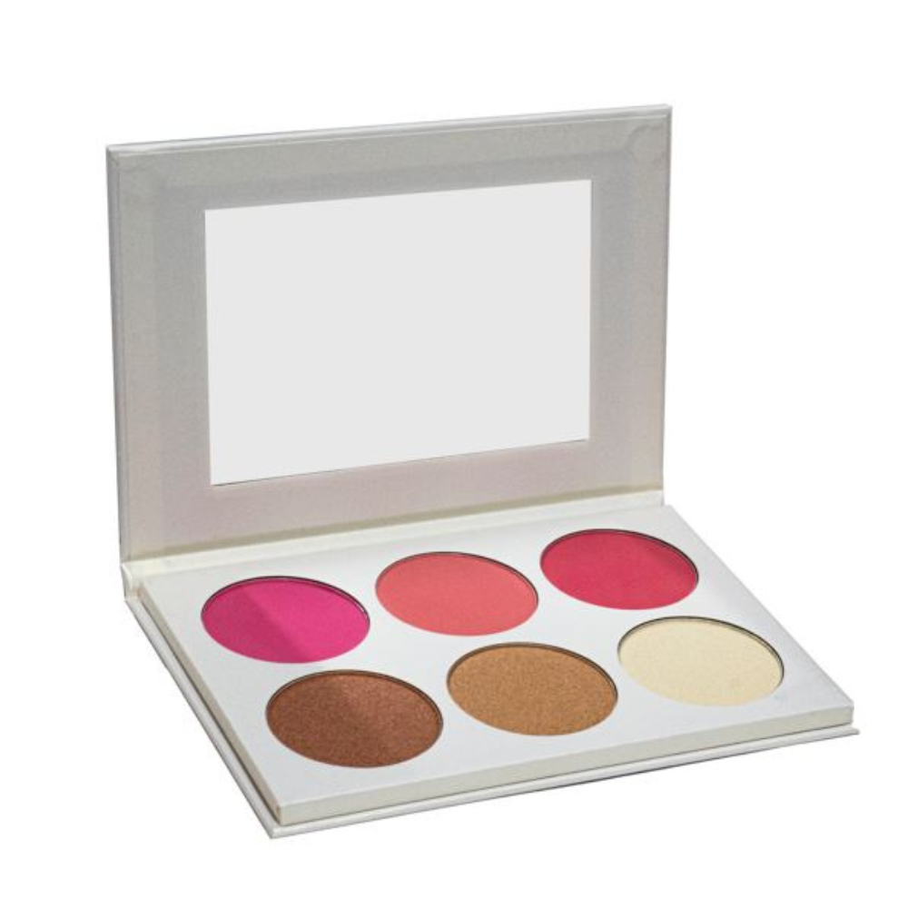 Kashi™ Kosmetics  6-in-1 Bronzer, Highlighter & Blush Palette