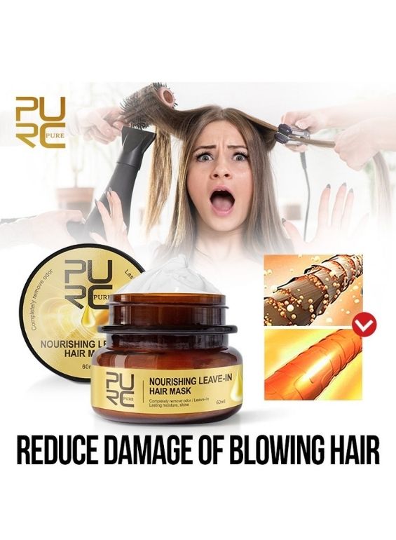 PURC™ পুষ্টিকর লিভ-ইন হেয়ার মাস্ক