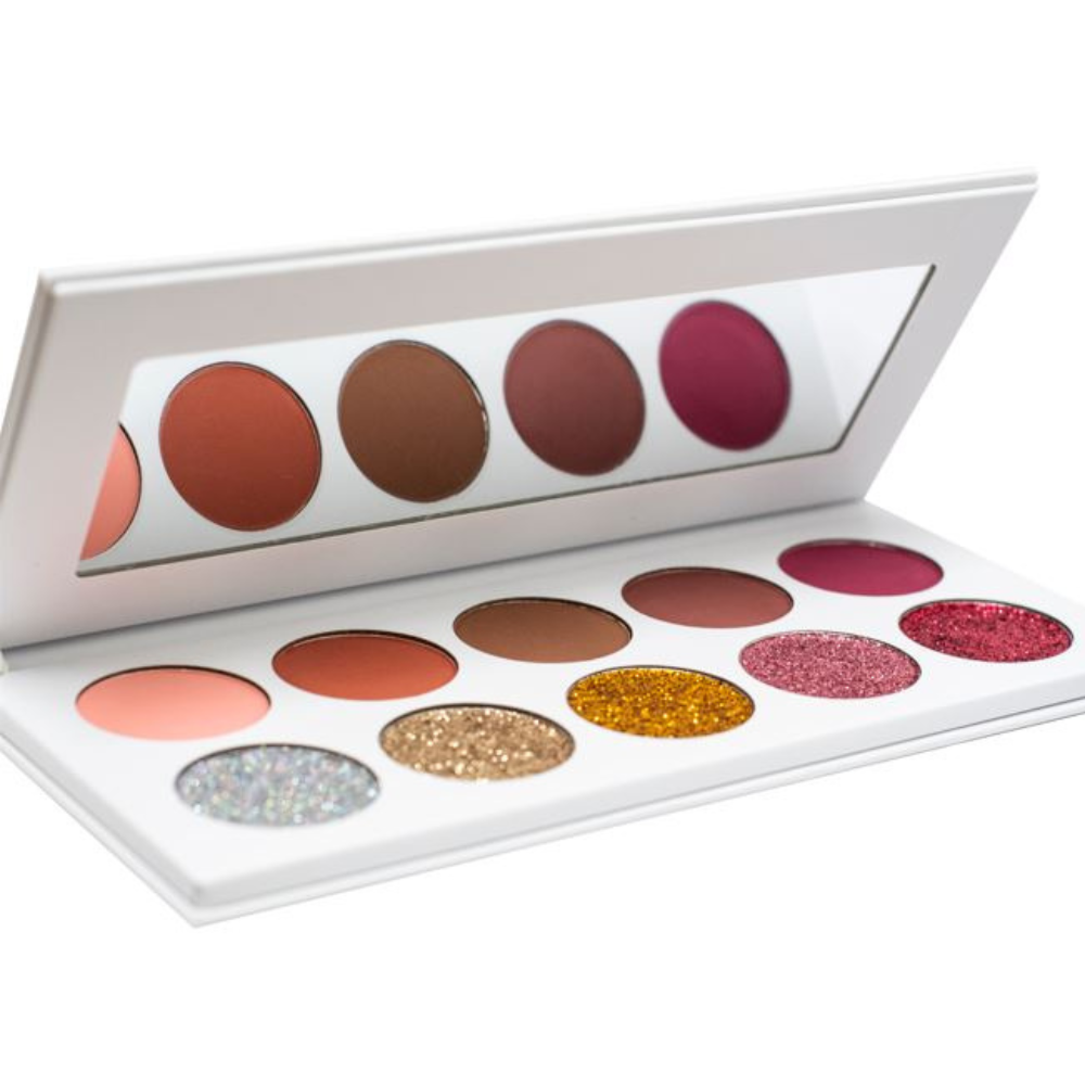 KASHI™ KOSMETICS GLITTER EYESHADOW PALETTE