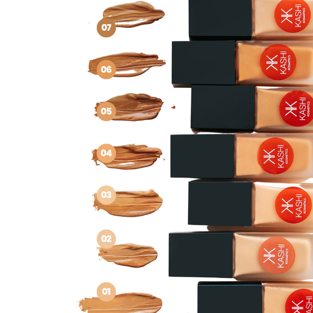 Kashi™ Kosmetics Longwear Foundation with SPF 15
