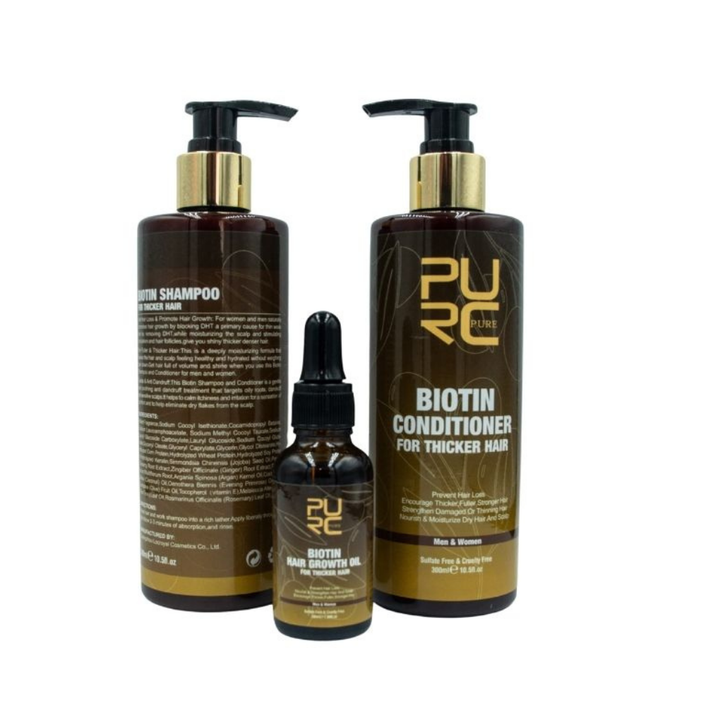 PURC ™ BIOTIN SHAMPOO SET