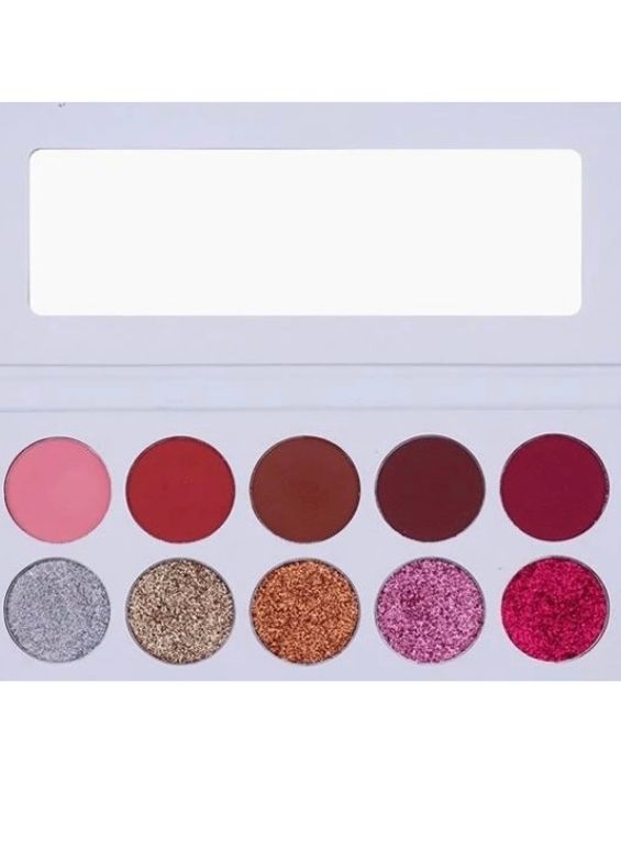 KASHI™ KOSMETICS GLITTER EYESHADOW PALETTE