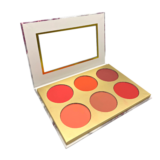 KASHI KOSMETICS™ KOSMETICS 6-IN-1 BLUSH PALETTE