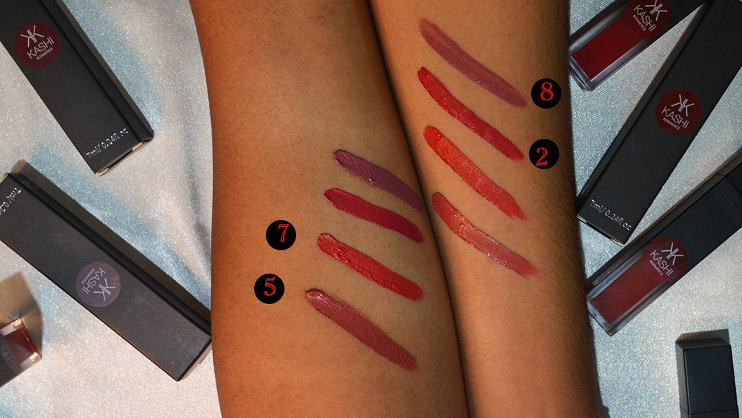 Kashi™ Kosmetics Long Lasting 18 hour Waterproof matte lipstick