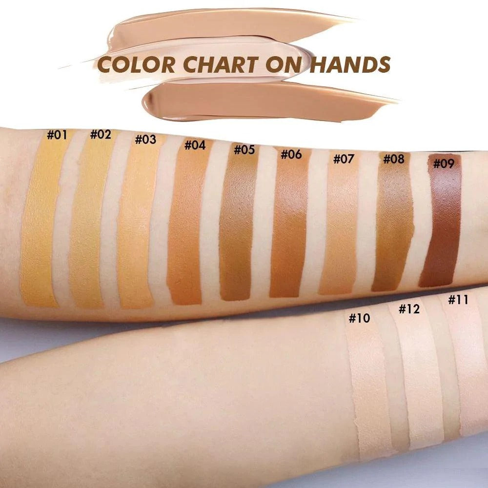 KASHI™️ KOSMETICS FULL COVERAGE MATTE FOUNDATION