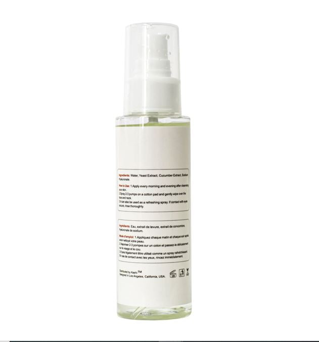 KASHI™ SKIN CUCUMBER FACE TONER