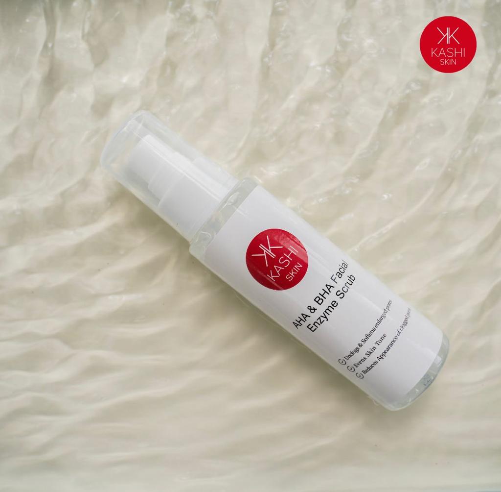 KASHI ™  AHA BHA FACIAL ENZYME SCRUB
