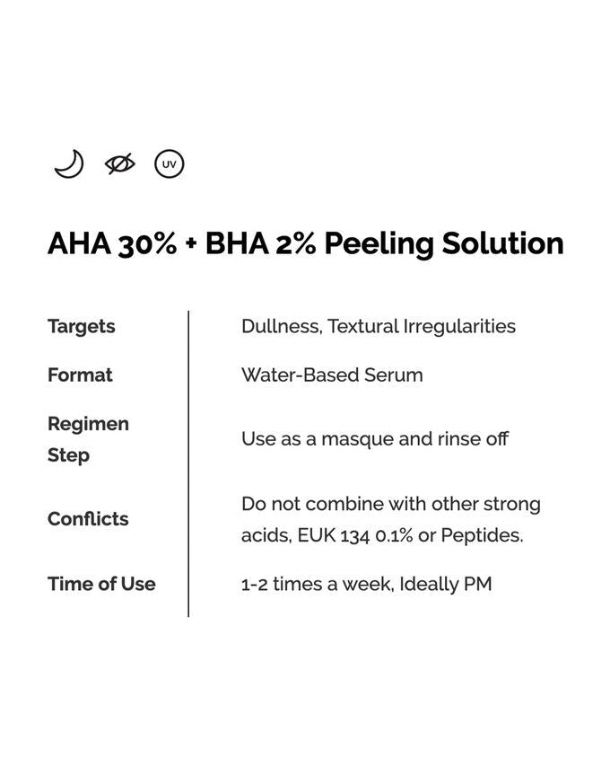 THE ORDINARY™ AHA 30% + BHA 2% Peeling Solution