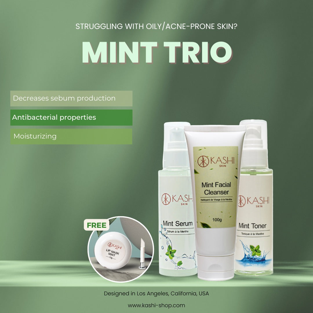 3 in 1 Minty Fresh Morning Skincare Routine