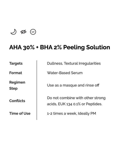 THE ORDINARY™ AHA 30% + BHA 2% Peeling Solution