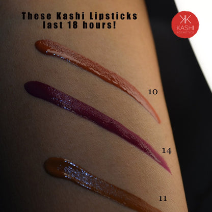 Kashi™ Kosmetics Long Lasting 18 hour Waterproof matte lipstick